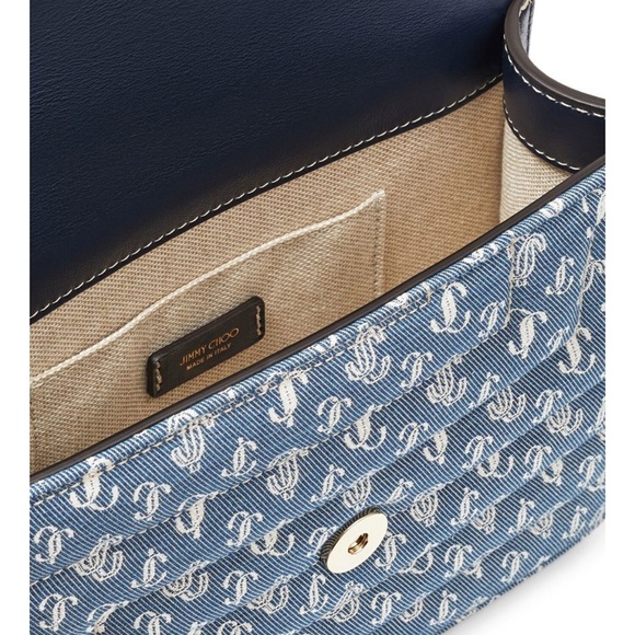 Jimmy Choo Denim Shoulder Bag - Picture 4 of 13